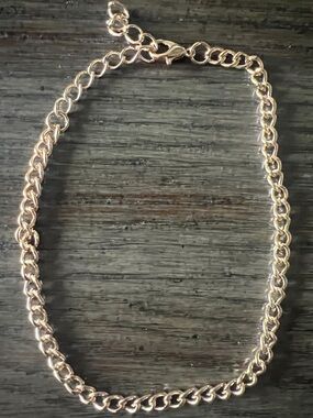 Classic Women's Gold Link Anklet - Elegant Everyday Chain